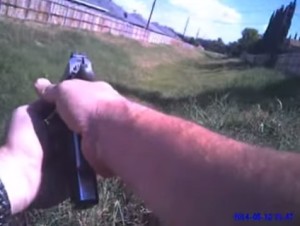 cop shoots pit bull